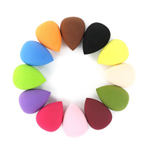 Free Sample Waterdrop Shapes Beauty Makeup Make Up Cosmetic Puff Sponge with Customized Packaging Box